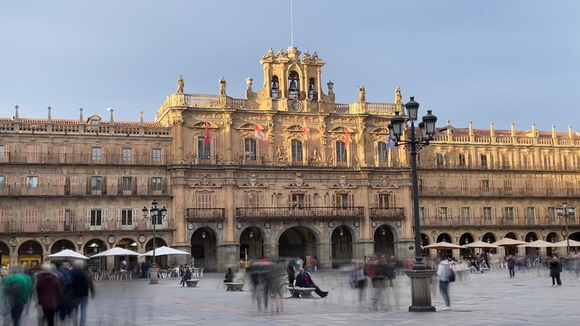 Plaza Mayor De Salamanca Apartamentos Para Grupos Экстерьер фото